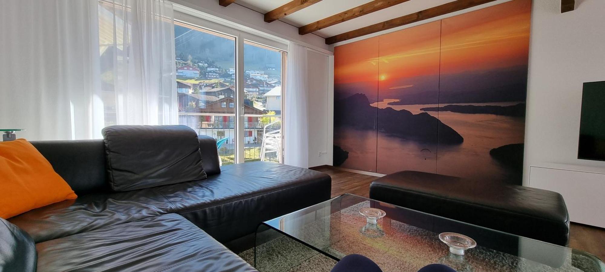 Apartamento Bellarosa Emmetten Exterior foto